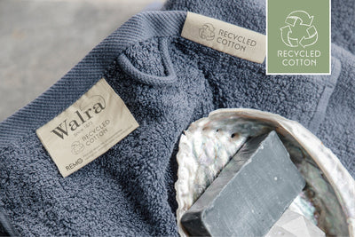 Walra Gastendoekje Remade Cotton Blue