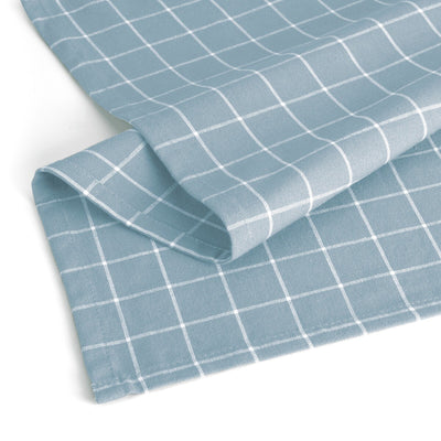 Walra Keukenset Dry w. Cubes Uni, Stripes Blocks Denim Blue 50x70 cm