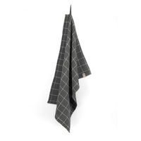 Walra Keukendoek Dry with Cubes Off Black 50x70 cm