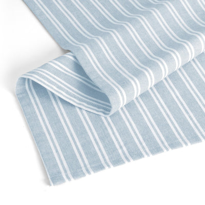 Walra Keukenset Dry w. Cubes Uni, Stripes Blocks Denim Blue 50x70 cm