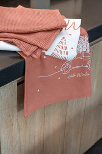 Walra Keukenset Hello Winter Terra 50x70 cm