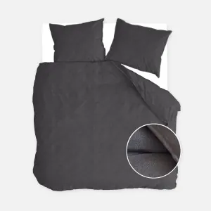Walra Dekbedovertrek Soft Comfort Antraciet