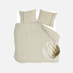 Walra Dekbedovertrek Refined Lines Groen