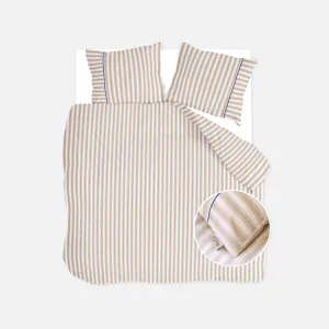 Walra Dekbedovertrek Refined Lines Zand