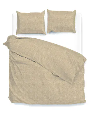 Zohome Dekbedovertrek Lino Tan-Brown