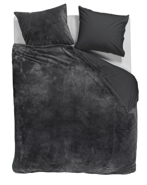 Riviera Maison Tendre Dekbedovertrek - Grijs 260 x 200/220 cm + 2x 60 x 70 cm