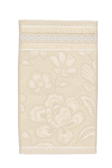 Pip Studio Gastendoekje Jasmin Jacquard Zand 30x50
