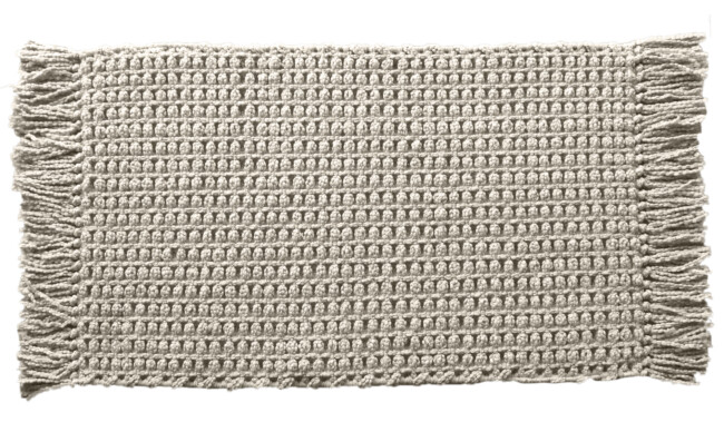 Heckett & Lane Badmat Madras Taupe