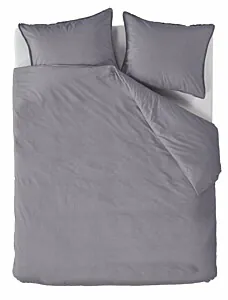 At Home by BeddingHouse One Colour Dekbedovertrek - Zwart