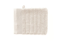 Heckettlane Bath Prestige Washandje Off-white 16x21cm set van 3 stuks