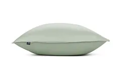 ZoHome Foam-Green 2 Kussenslopen Satinado 50x50 cm, gemaakt van 100% Katoen-Satijn