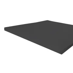 Byrklund Hoeslakens Bed Basics Jersey Topper Antraciet
