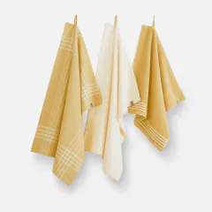 Walra Keukenset Superior Kitchen Set Geel / Wit 2x 50x70 + 1x 50x50