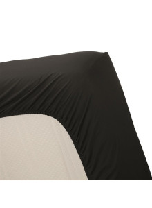 Ambiante Cotton Uni hoeslaken Black