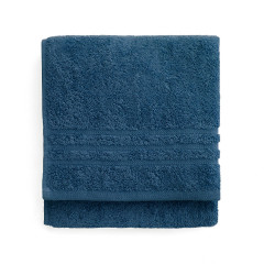 BYRKLUND Baddoek Bath Basics Blauw 50x100
