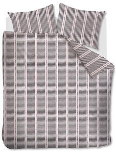 vtwonen Dekbedovertrek Stip and Stripe Blush
