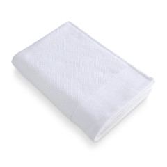 Walra Badlaken Soft Cotton Popcorn Wit 70x140