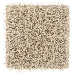 Heckettlane Off-white Badmat Busto 60x60 cm, gemaakt van 60% Katoen 40% Polyester