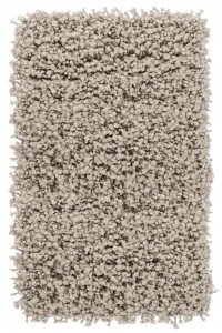 Heckettlane Light-Grey Badmat Onda 60x100 cm, gemaakt van 60% Katoen 40% Polyester