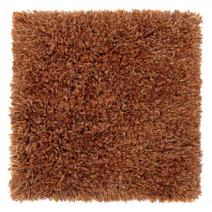 Heckettlane Caramel-Brown Badmat Cona 60x60 cm, gemaakt van 60% Katoen 40% Polyester