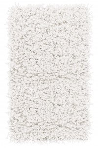 Heckettlane White Badmat Onda 60x100 cm, gemaakt van 60% Katoen 40% Polyester