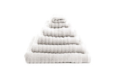 Heckettlane Bath Prestige Badhanddoek White 60x110cm set van 2 stuks