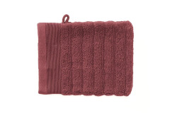 Heckettlane Bath Prestige Washandje Spicy Red 16x21cm set van 3 stuks