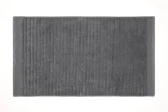 Heckettlane Bath Prestige Badhanddoek Classic Anthracite 60x110cm set van 2 stuks
