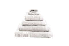 Heckettlane Bath Grant Handdoekenset White 50x100cm set van 2 stuks