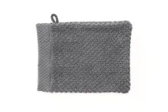 Heckettlane Bath Grant Washandje Classic Anthracite 16x21cm set van 3 stuks