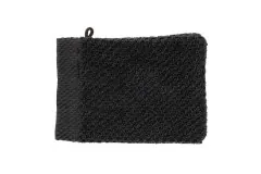 Heckettlane Bath Grant Washandje Night Black 16x21cm set van 3 stuks