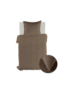 Dekbedovertrek Suite-Guadeloupe Plaza-taupe