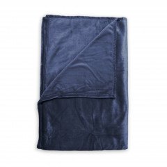 ZoHome Indigo-Blue Plaid Cara 140x200 cm, gemaakt van 100% Polyester