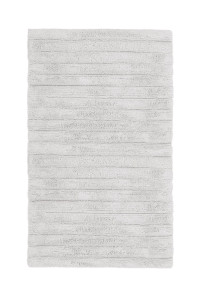Heckettlane Light-Grey Badmat Vivienne 70x120 cm, gemaakt van 100% Katoen
