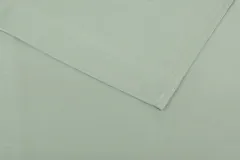 ZoHome Foam-Green Laken Satinado-sheet 160x290 cm, gemaakt van 100% Katoen-Satijn