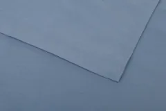 ZoHome Riviera-Blue Laken Satinado-sheet 160x290 cm, gemaakt van 100% Katoen-Satijn