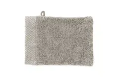 Heckettlane Bath-Premium Washand 16x21 cm (3 stuks) Grijs, gemaakt van 100% Katoen