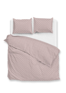 Zohome Dekbedovertrek Linea-di-Satinado Shady-Pink