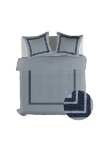 Yellow Dekbedovertrek Suite-Kerala Delicate-Blue