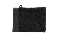 Heckettlane Bath-Premium Washand 16x21 cm (3 stuks) Zwart, gemaakt van 100% Katoen
