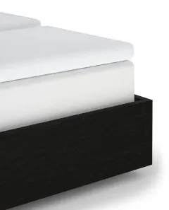 Heckettlane Hoeslaken Elementi Split Topper Wit 100% Katoen-Satijn