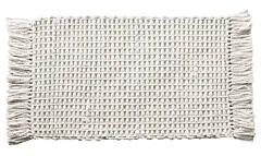 Heckett & Lane Badmat Madras Off-white