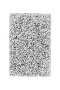 Heckettlane Ash-Grey Badmat Fergana 70x120 cm, gemaakt van 100% Katoen