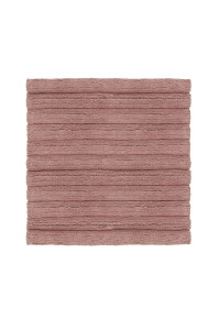 Heckettlane Shady-Pink Badmat Vivienne 60x60 cm, gemaakt van 100% Katoen