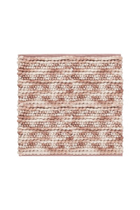Heckettlane Shady-Pink Badmat Brenda 60x60 cm, gemaakt van 60% Katoen 40% Polyester