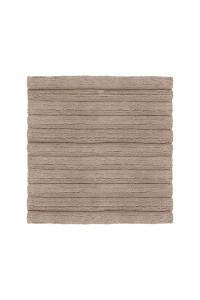 Heckettlane Forest-Sand Badmat Vivienne 60x60 cm, gemaakt van 100% Katoen