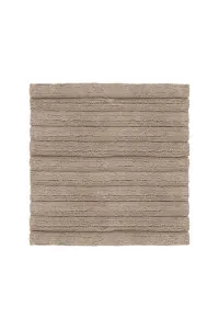 Heckettlane Forest-Sand Badmat Vivienne 60x60 cm, gemaakt van 100% Katoen