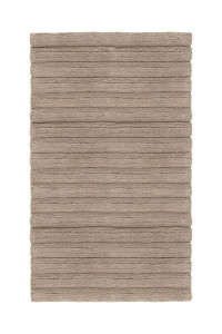 Heckettlane Forest-Sand Badmat Vivienne 70x120 cm, gemaakt van 100% Katoen
