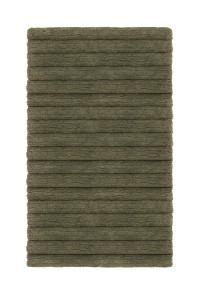 Heckettlane Army-Green Badmat Vivienne 60x100 cm, gemaakt van 100% Katoen