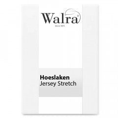 WALRA Hoeslaken Jersey Stretch Wit